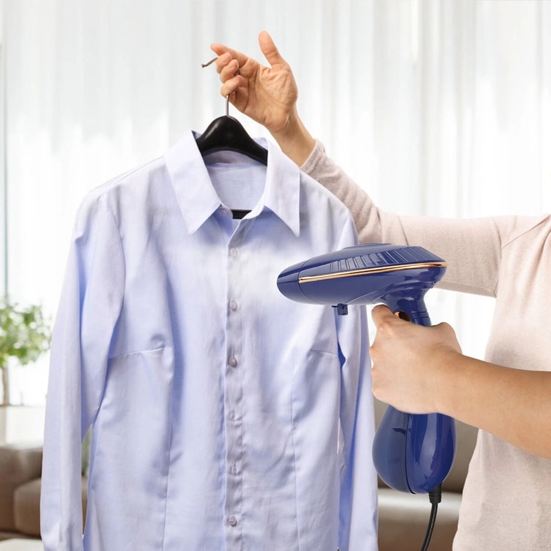 Garment Steamer Handheld Fabric Wrinkle Remover Flat Hanging Ironing 3