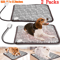 Waterproof Pad Dog Bed Pet Heated Warmer Bed Electric Heating Mat For Cats And Dogs 12