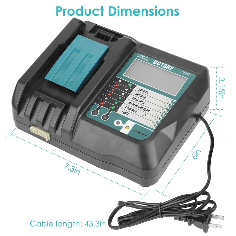 Makita Battery Charger Replacement Efficient And Reliable Charging 4