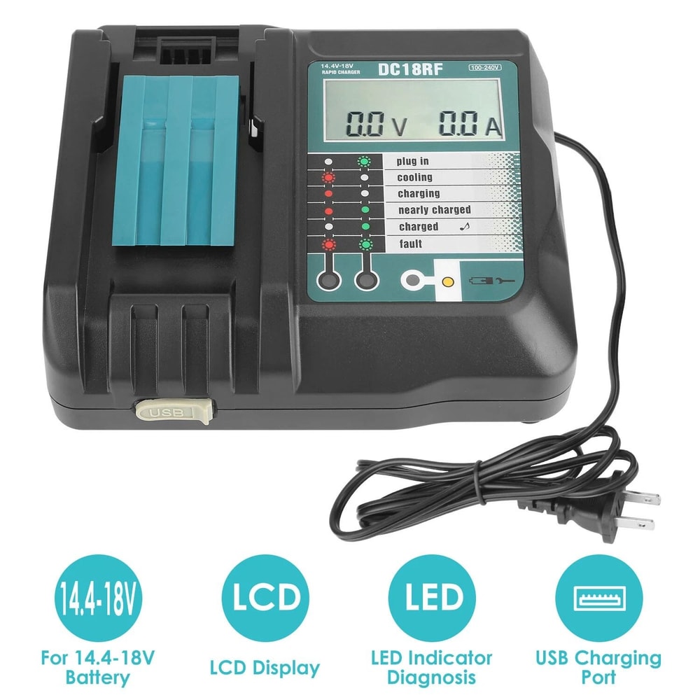 Makita Battery Charger Replacement Efficient And Reliable Charging 8