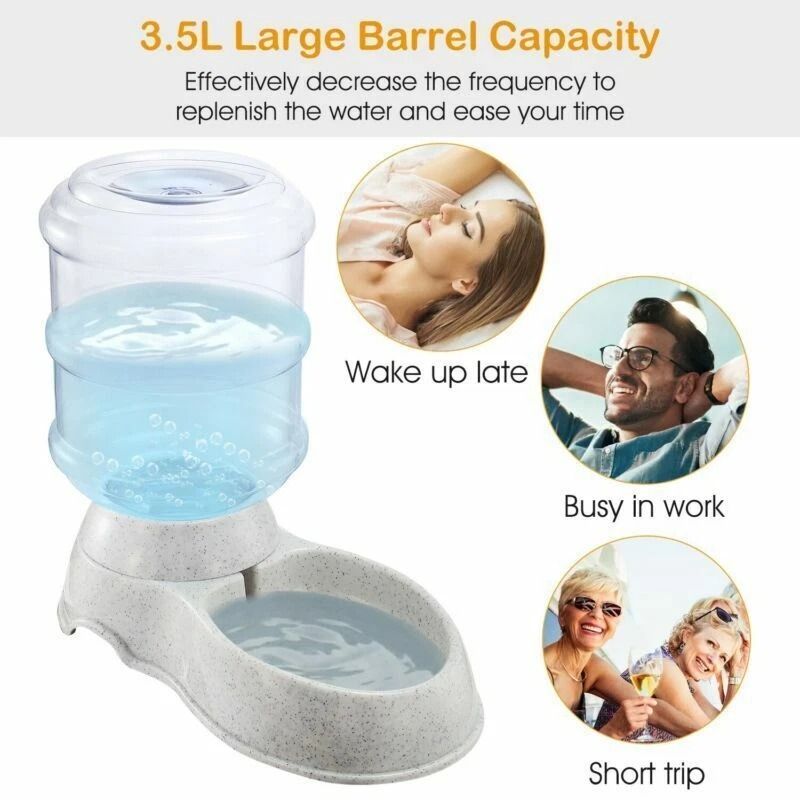 Pet Water Fountain Portable Dog Water Dispenser Cat Sprinkler Feeder For Dogs And Cats 7