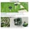 Outdoor Solar Ultrasonic Pest Repellent Effective Cat Dog Fox Deterrent For Gardens SolarPowered A 9