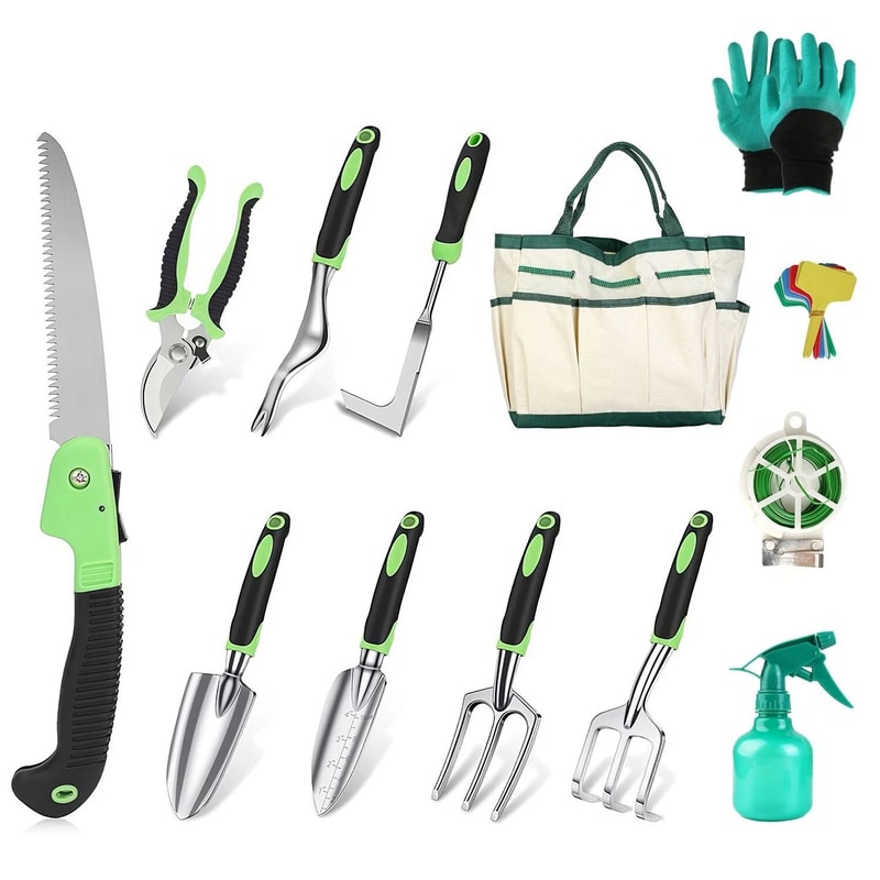 Gardening Hand Tools Garden Tool Kit Aluminum Alloy Durable Plant Gardening Tools 3