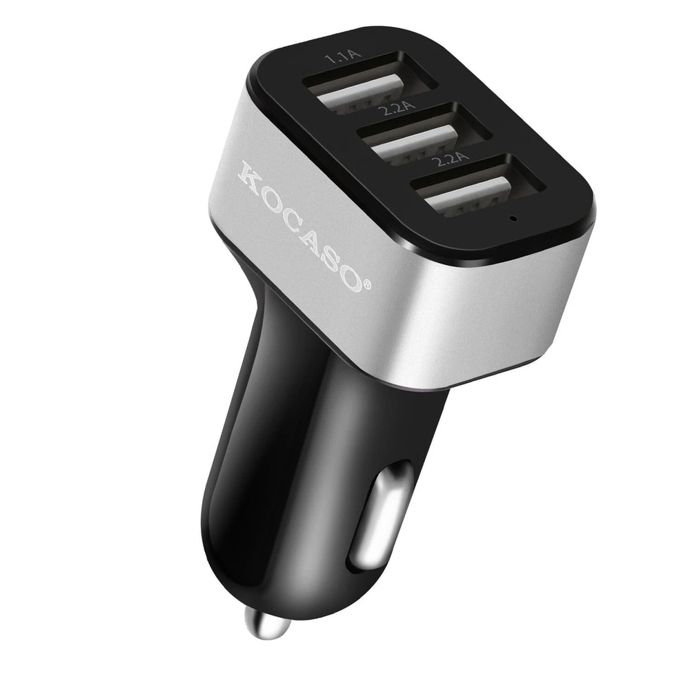 Quick 3 Port USB Fast Car Charger For IPhone X Samsung Galaxy S9 Plus 10