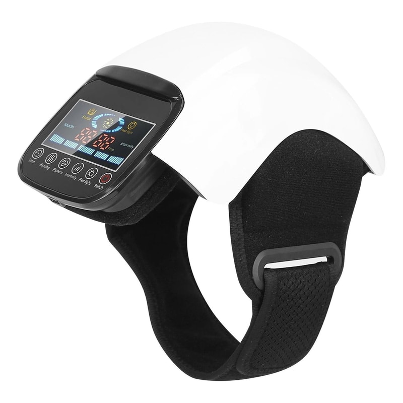 Electric Infrared Heat Knee Massage Air Pressure Vibration Massager For Pain Relief 2