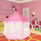 Pink Girls Princess Castle Play Tent Large Indoor Playhouse Outdoor Gift For Kids 13