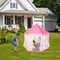 Pink Girls Princess Castle Play Tent Large Indoor Playhouse Outdoor Gift For Kids 3