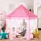 Pink Girls Princess Castle Play Tent Large Indoor Playhouse Outdoor Gift For Kids 4
