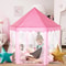 Pink Girls Princess Castle Play Tent Large Indoor Playhouse Outdoor Gift For Kids 4
