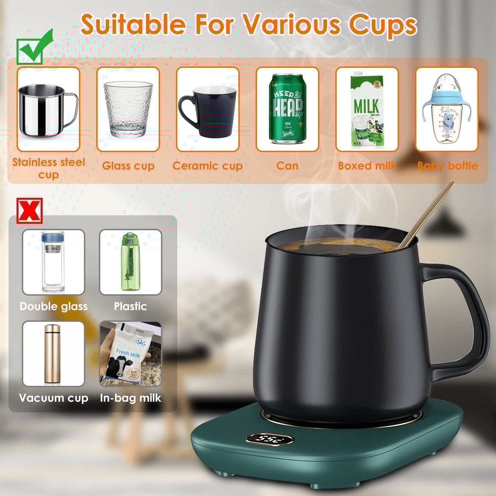 USB Beverage Warmer Plate For Coffee Milk Cup Mug Electric Warmer For Office Home Desk Hot Drink P 8