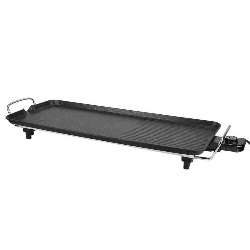 Electric BBQ Grill NonStick Hot Plate Cook Griddle Table Grill For BBQ Lovers 11