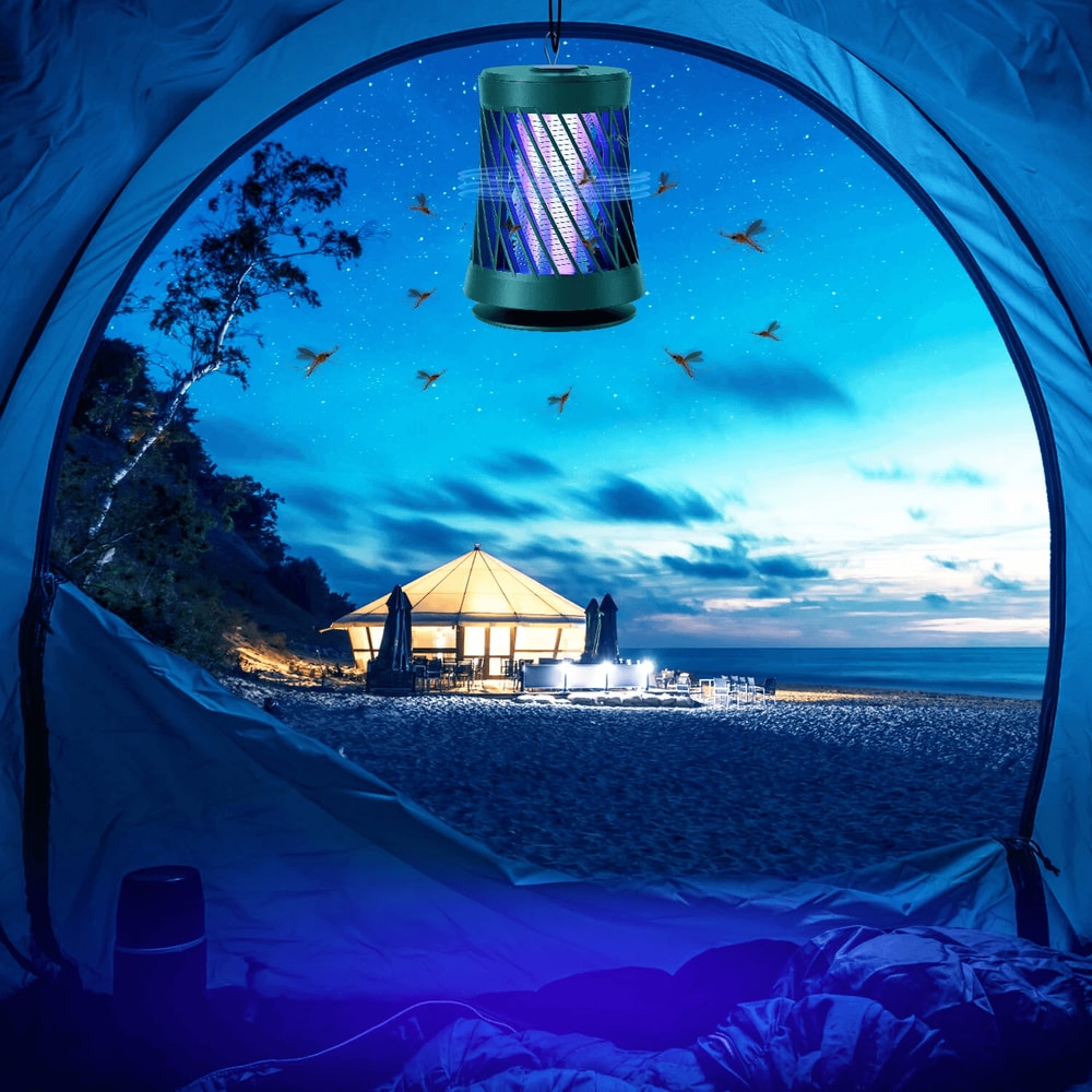 Portable Rechargeable Electric Bug Zapper Mosquito Killer Lamp Effective Insect Fly Trap For Indoor 5