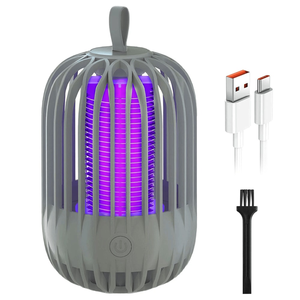 Portable Bug Zapper Mosquito Lamp Electric Trap For Camping Outdoor Use 10