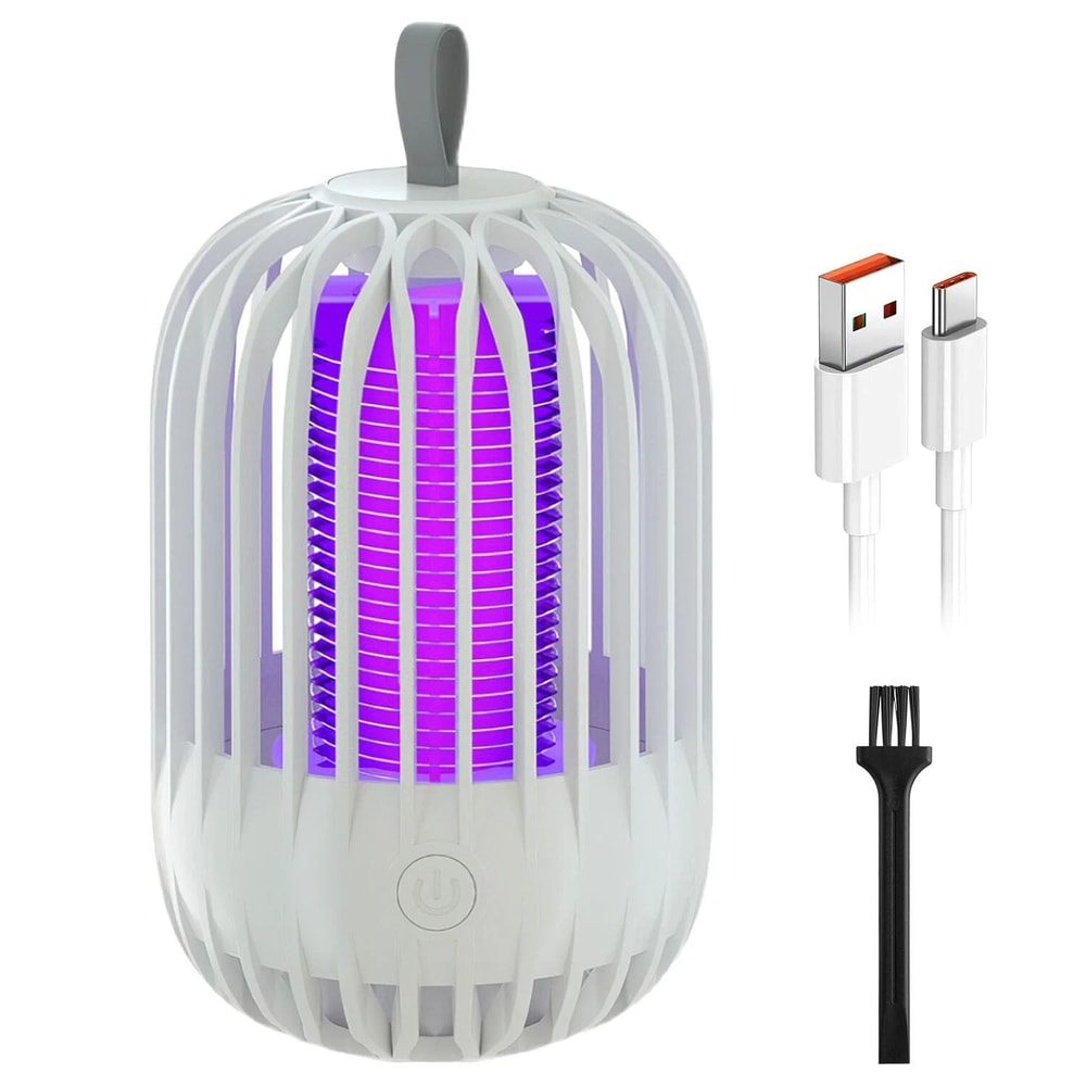 Portable Bug Zapper Mosquito Lamp Electric Trap For Camping Outdoor Use 11