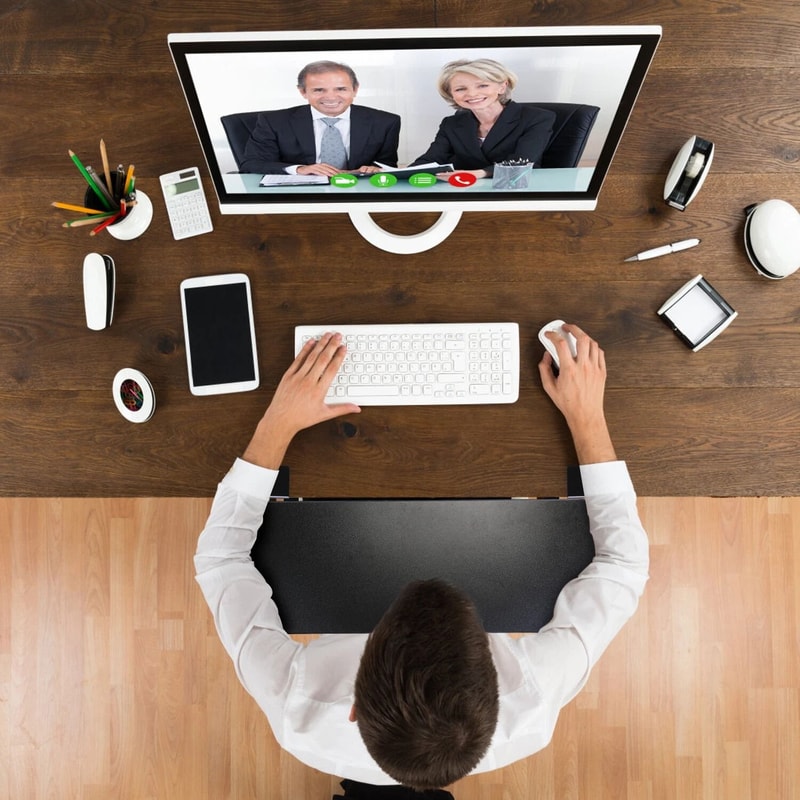 Under Desk Pull Out Keyboard Tray Adjustable Keyboard Mouse Tray WC Clamp For Ergonomic Desk Setup 5