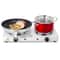 Electric Dual Burner Hot Plate 5 Power Level Kitchen Cooktop Versatile Cooking Stove For Family Mea 4