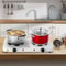Electric Dual Burner Hot Plate 5 Power Level Kitchen Cooktop Versatile Cooking Stove For Family Mea 0