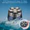 6D Electric Head Shaver Waterproof Wet Dry Shaving Magnetic Floating Head Razor 9