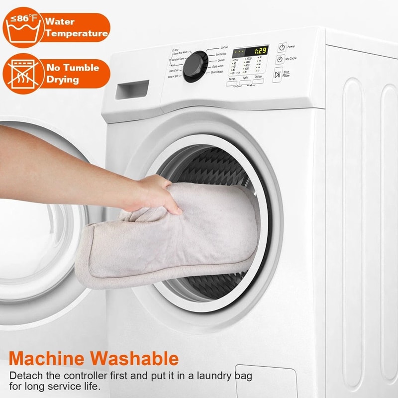 Fast Heating Electric Heating Pad Wrap Pain Relief For Neck Shoulders Back Warm Therapy Comfort 9