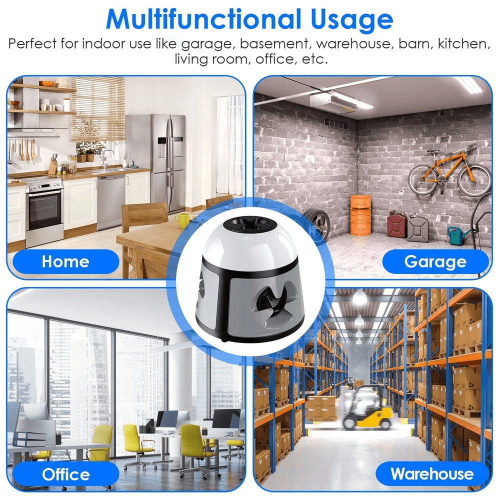 Indoor Rodent Repeller For Office Ultrasonic Mice Control No Kill Rat Squirrel Device For Home 10