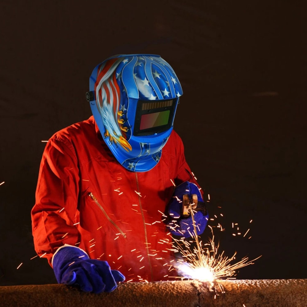 True Color AutoDarkening Welding Helmet Solar Welder Helmet Arc Tig Mig Weld For Precise Work 0