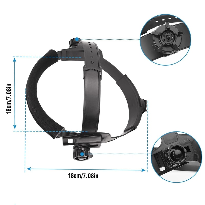 True Color AutoDarkening Welding Helmet Solar Welder Helmet Arc Tig Mig Weld For Precise Work 6