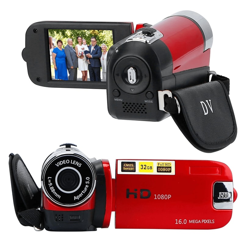 Digital Video Camera 16x Zoom HD Kids Camcorder YouTube Vlogging Camera Perfect For Children Vloggi 5