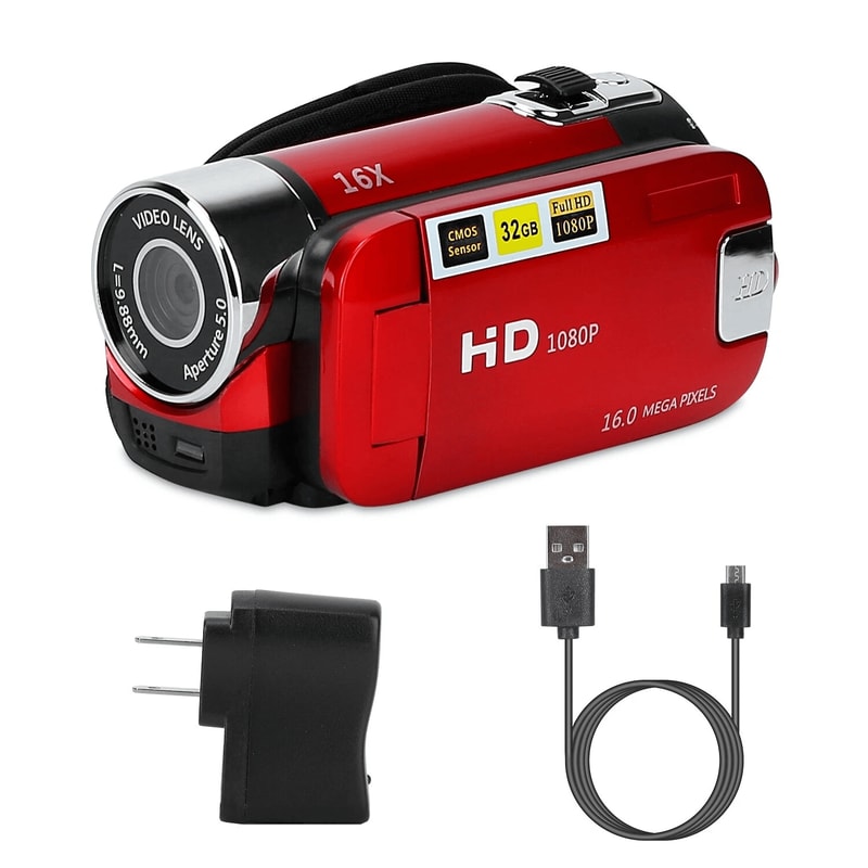 Digital Video Camera 16x Zoom HD Kids Camcorder YouTube Vlogging Camera Perfect For Children Vloggi 14
