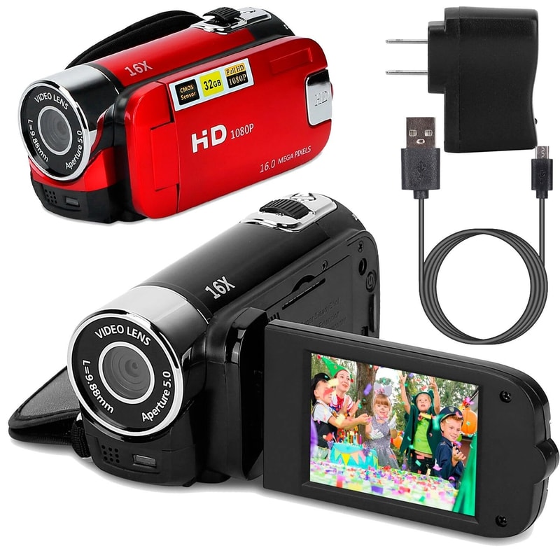Digital Video Camera 16x Zoom HD Kids Camcorder YouTube Vlogging Camera Perfect For Children Vloggi 1