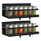 Magnetic Spice Holder Rack Kitchen And Bathroom Shelf Storage Trays Save Space With Stylish Spice O 10