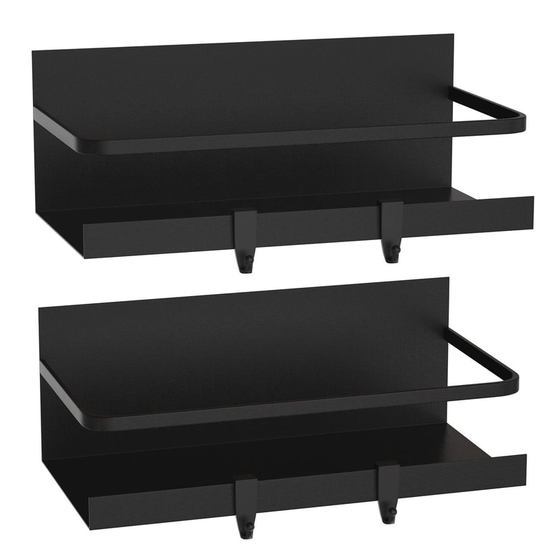 Magnetic Spice Holder Rack Kitchen And Bathroom Shelf Storage Trays Save Space With Stylish Spice O 11