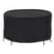 Waterproof Patio Round Furniture Cover Windproof Table Chair Set Covers Portable For All Seasons 3