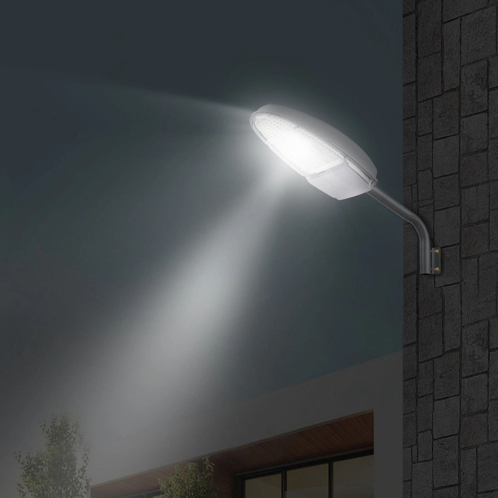 Waterproof Outdoor LED Street Light Dusk To Dawn Sensor Security Lighting For Home And Commercial 0