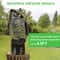 Solar Powered Fake Owl Scarecrow WFlashing Eye Sound Garden Outdoor Bird Repellent 2