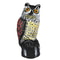 Solar Powered Fake Owl Scarecrow WFlashing Eye Sound Garden Outdoor Bird Repellent 3