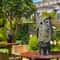 Solar Powered Fake Owl Scarecrow WFlashing Eye Sound Garden Outdoor Bird Repellent 4