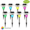 Stainless Steel Solar Power LED Garden Lights Outdoor Landscape Path Decor Waterproof Lawn Lighting