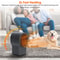 Electric Space Heater Small Heater For Home Office Fast Powerful Heat For Comfort 7