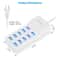 10 Ports USB Charging Station Wall Charger Power Adapter For Phone Tablet And Electronics 4