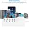 10 Ports USB Charging Station Wall Charger Power Adapter For Phone Tablet And Electronics 5