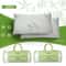 King Size Bamboo Memory Foam Bed Pillow Hypoallergenic With Carry Bag For Better Sleep 7