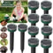 Solar Ultrasonic Animal Repeller Outdoor Pest Control Spikes For Mole And Gopher Deterrence 8