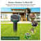 Solar Ultrasonic Animal Repeller Outdoor Pest Control Spikes For Mole And Gopher Deterrence 7