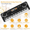 Electric Piano WMic Digital Music Electronic Keyboard For Kids Christmas Gift Fun Musical Toy For K 9