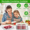 Stackable Clear Food Storage Box Deli Meat Bin Fridge Bacon Container Ideal For Fridge Organization 7