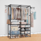 Freestanding Wardrobe Rack Heavy Duty Garment Stand For Clothes And Shoes Storage 1