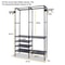 Freestanding Wardrobe Rack Heavy Duty Garment Stand For Clothes And Shoes Storage 8