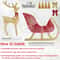 Xmas Christmas Gifts Christmas Reindeer Sleigh Lighted Toys Holiday Decor Christmas Decor For Home 5