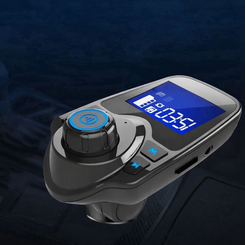 Wireless Radio Adapter Car FM Transmitter USB Charger Mp3 Player For Vehicles 0