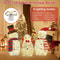 Xmas Garden Yard Snowman 2D Christmas Snowman Lamp Decor Warm Light For Garden Holiday Winter Decor 4